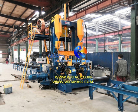 1-H beam assembly weld straighten integral machine application advantages in steel structure production-Master 117 Synchronization Running ZHJ& PHJ I Beam- 54- 微信图片_20211206143359.jpg